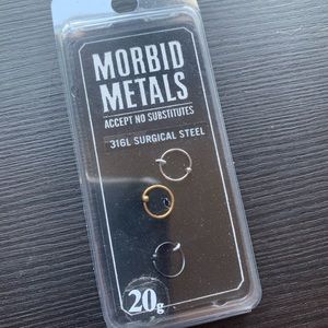 Brand New Nose Hoop Set